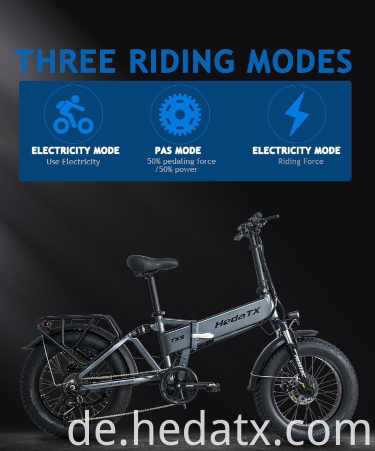 Convenient Fat Tire Electric Bike